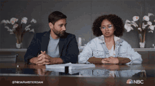 Glance Each Other Dr Max Goodwin GIF - Glance Each Other Dr Max Goodwin Imani Moore GIFs