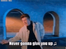 Neve Gonna Give You Up GIF - Never Rick Astley Neve Gonna Give You Up GIFs
