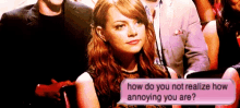 Annoying Emma Stone GIF - Annoying Emma Stone Annoyed GIFs