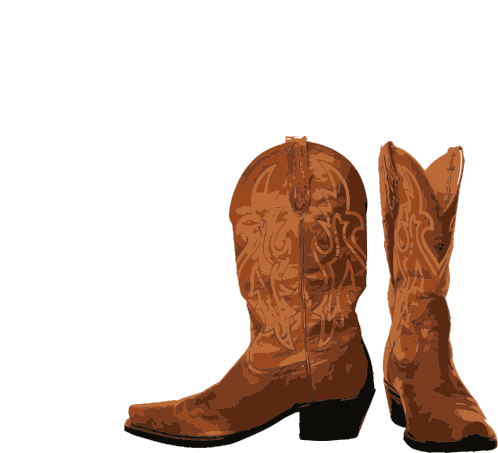 Head Over Boots Cowboy Boots Sticker - Head Over Boots Cowboy Boots Boots Stickers