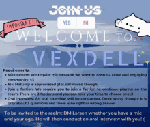 Vexdell Welcome GIF - Vexdell Welcome Important GIFs