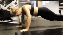Emily Bett Work Out GIF