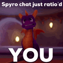 spyro chat ratio spyro chat owned