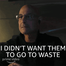 I Didnt Want Them To Go To Waste Bernard Orlick GIF - I Didnt Want Them To Go To Waste Bernard Orlick Stanley Tucci GIFs