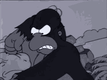King Homer GIF - King Homer Scream GIFs