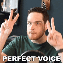 Perfect Voice Sam Johnson GIF - Perfect Voice Sam Johnson Flawless Voice GIFs