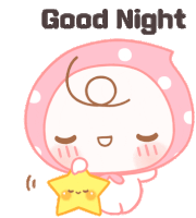 Good Night Sticker - Good Night Stars Stickers