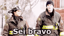 Pompiere Vigile Del Fuoco Incendio Bravo Ben Fatto GIF - Fireman Firefighter Fire GIFs
