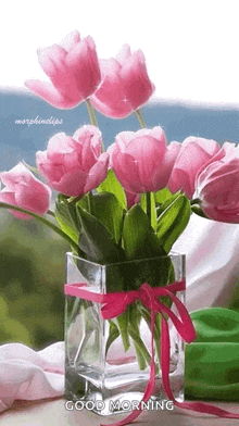 Floral Pink Flowers GIF