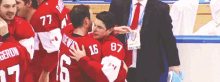 Sweet Hugs Hockey GIF - Sweet Hugs Hockey Hugging GIFs