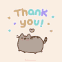 Thank You Love You All GIF - Thank You Love You All Pusheen GIFs
