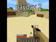 Payday2 Minecraft GIF - Payday2 Minecraft Sus GIFs