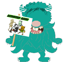 Monster Mash Gnome Sticker - Monster Mash Monster Gnome Stickers
