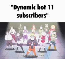 naruto dance dynamic dynamic bot subscribers
