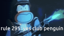 Rule 295 Yes GIF - Rule 295 Yes Club Penguin GIFs