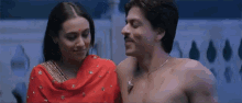 Shah Rukh Khan Rani Mukerji GIF - Shah Rukh Khan Rani Mukerji Paheli GIFs