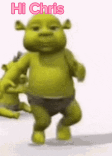 Hi Chris Shrek Baby GIF - Hi Chris Chris Shrek Baby GIFs