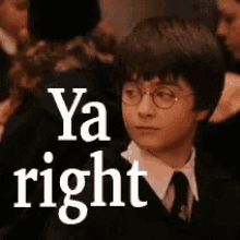 Harry Potter Ya Right GIF - Harry Potter Ya Right Daniel Radcliffe GIFs