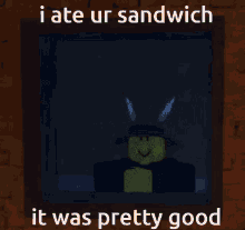 item sandwich