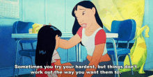 Sometimes You Try Your Hardest - Lilo And Stitch GIF