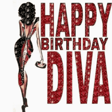 Vickie Happy Birthday Diva GIF - Vickie Happy Birthday Diva Glitter GIFs