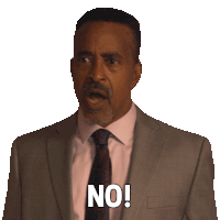 No Tim Meadows Sticker - No Tim Meadows I Think You Should Leave With Tim Robinson Stickers