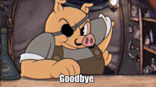 Goodbye Pig GIF - Goodbye Pig Porkrind GIFs