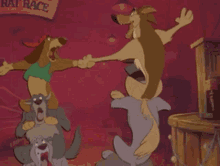 Happy Dance Dogs GIF - Happy Dance Dogs Cartoon GIFs