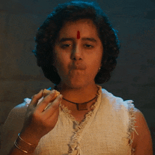 Chewing Bheem GIF - Chewing Bheem Chhota Bheem And The Curse Of Damyaan GIFs