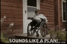 Wheelchair Fall GIF