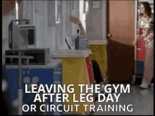 Leg Day Work Out GIF
