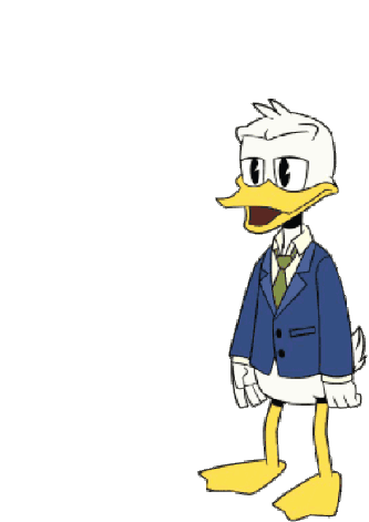 Ducktales Donald Duck Sticker