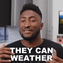 They Can Weather The Storm Marques Brownlee GIF - They Can Weather The Storm Marques Brownlee They Are Resilient Enough To Withstand The Storm GIFs