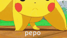 pepo pikachu pokemon pepovgc