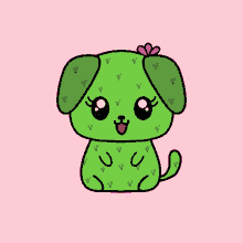 Cactus Dog Succulent Dog GIF
