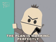 The Plan Is Working Perfectly Scott GIF - The Plan Is Working Perfectly Scott South Park GIFs