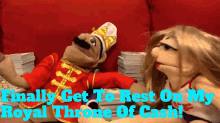Sml Chef Pee Pee GIF - Sml Chef Pee Pee Finally Get To Rest On My Royal Throne Of Cash GIFs