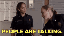 Station19 Andy Herrera GIF - Station19 Andy Herrera People Are Talking GIFs