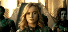 Captain Marvel Brie Larson GIF - Captain Marvel Brie Larson Walk GIFs