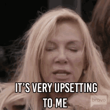 Its Very Upsetting To Me Real Housewives Of New York GIF - Its Very Upsetting To Me Real Housewives Of New York Rhony GIFs