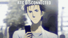 Rtc Disconnected Okabe GIF - Rtc Disconnected Okabe Steinsgate GIFs
