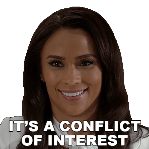 Its A Conflict Of Interest Daniella Hernandez Sticker - Its A Conflict Of Interest Daniella Hernandez Paula Patton Stickers