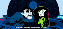 Kim Possible Dr Drakken GIF - Kim Possible Dr Drakken Now I Have The Power To Take Canada By Storm GIFs