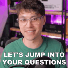 Lets Jumps Into Your Questions Hunter Engel GIF - Lets Jumps Into Your Questions Hunter Engel Agufish GIFs