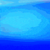 a blue background with a circle in the center
