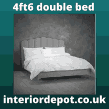 Bed With Winged Headboard GIF - Bed With Winged Headboard GIFs