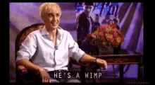 He'S A Wimp GIF - Hes A Wimp Wimp Sissy GIFs
