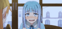 Mabel Rayveil Anime Blush Deny GIF - Mabel Rayveil Anime Blush Deny Anime Deny Cry Smile GIFs