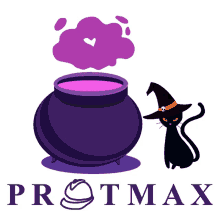 Protmax Halloween GIF - Protmax Halloween Gato Preto GIFs