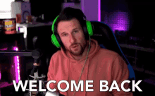 Welcome Back Nice To Have You Back GIF - Welcome Back Nice To Have You Back Glad GIFs